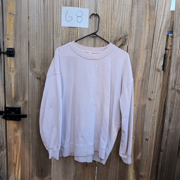 lululemon athletica Tops - Lululemon Perfectly Oversized Crewneck Sz 6